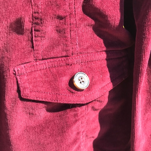 Sonoma Corduroy Jacket - Burgundy - Picture 5 of 8